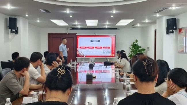 以黨建引領(lǐng)共建 筑牢科學(xué)防邪思想根基——公司黨委攜手華泰社區(qū)黨委開展主題宣講會(huì)